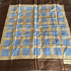 YSL silk Scarf